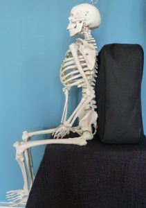 Balanced on sitting bones