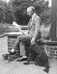 FM Alexander with dog