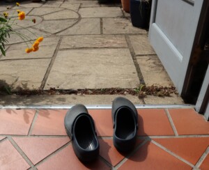 Photo of an old pair of shoes