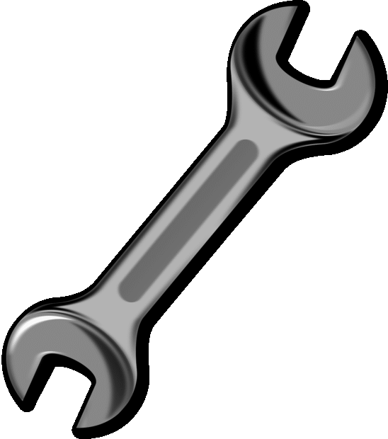 Cartoon image of a spanner to illustrate my blog post about not trying to fix it
